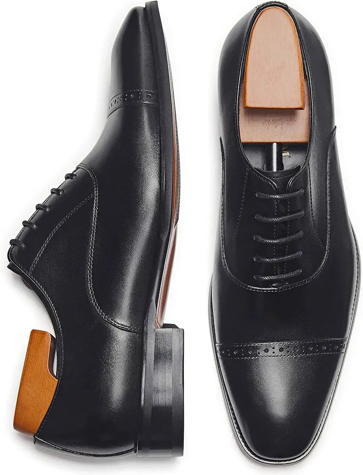 Men's Oxford Formal Comfortable Dress Shoes Genuine Leathers