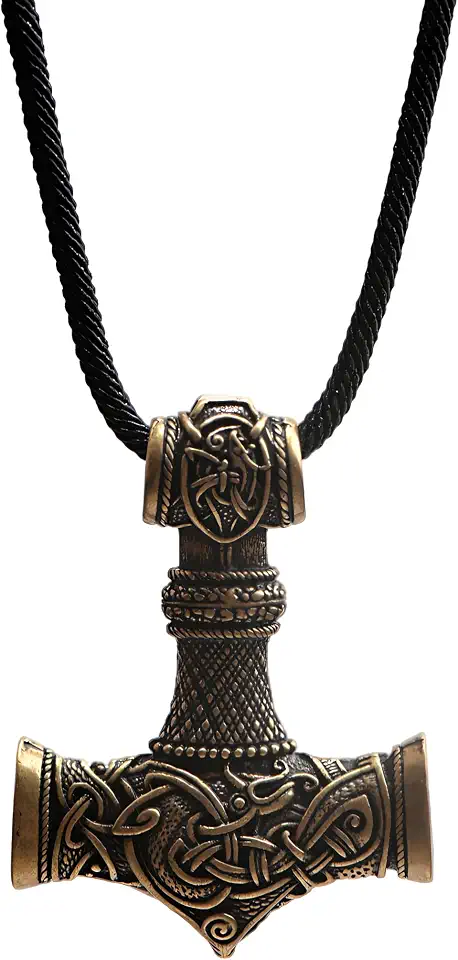 Men's Bronze Pendant Necklace