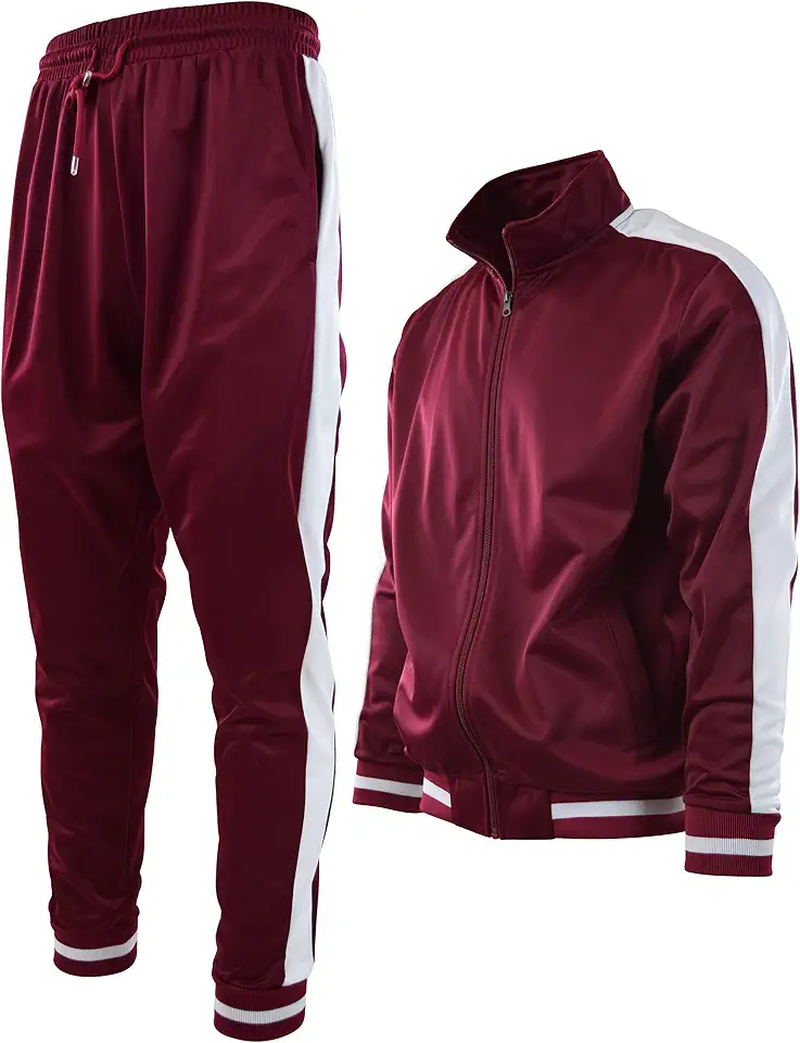 ChoiceApparel Mens Athletic 2 Piece Tracksuit Set