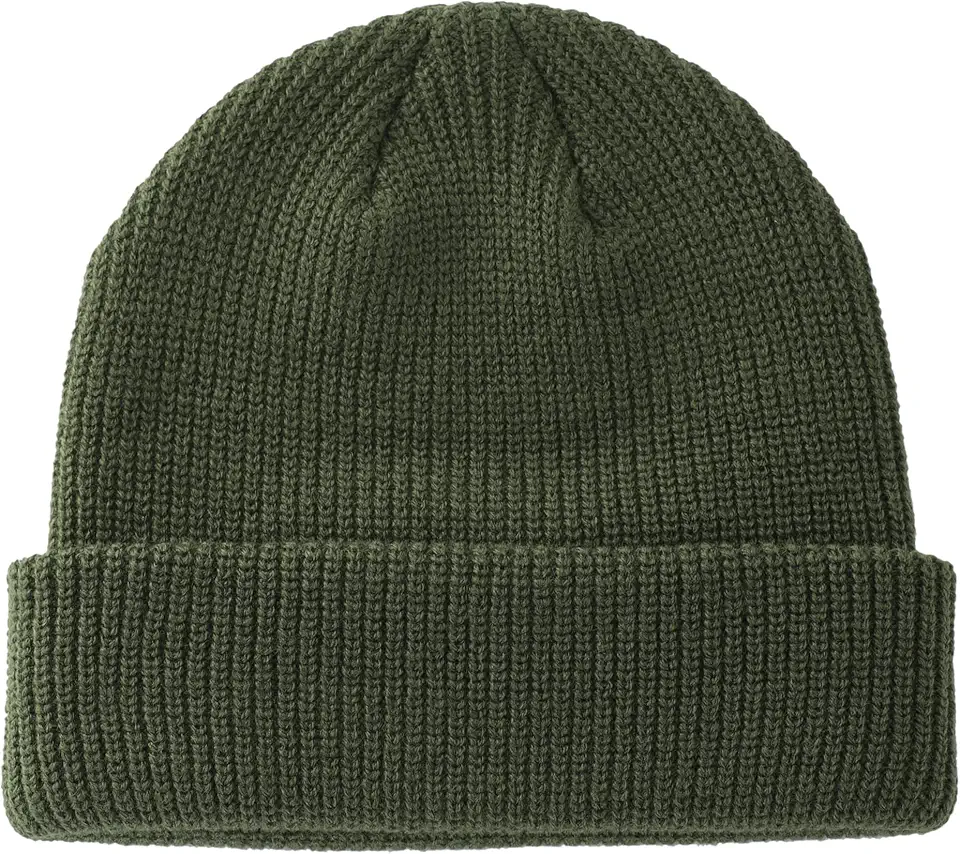Global Recycled Standard Connectyle Classic Double Layer Knit Beanie Hat Warm Thick Acrylic Winter Hats Daily Cuffed Beanies Watch Hat for Men Women