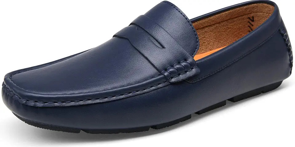 Jousen Men's Penny Loafers Casual Driving Slip On Shoes