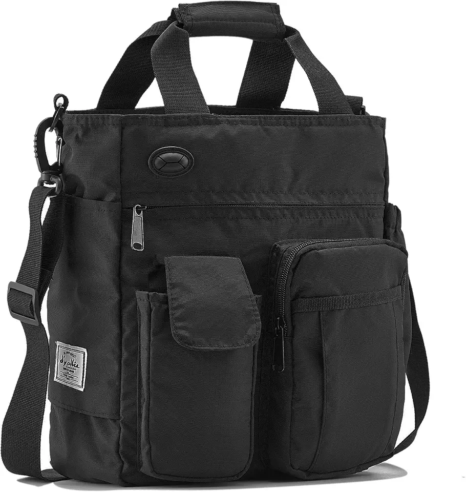 Crossbody Messenger Bag Men Waterproof Shoulder Business Work Bag Nylon