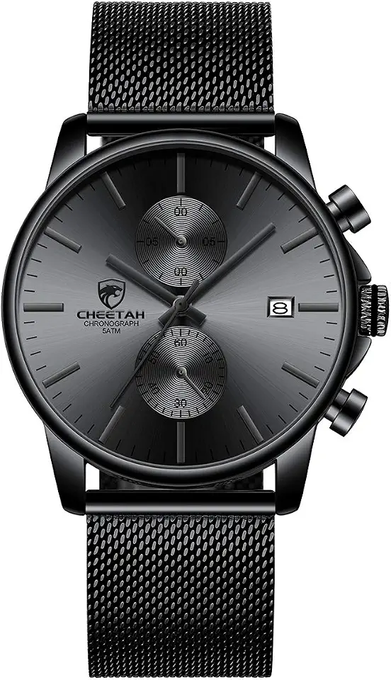 Men's Stainless Steel Sport Watch
