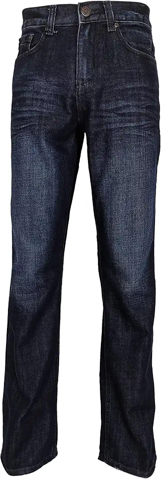 Men's Fashion Bootcut & Striaght Jeans Regular Fit Silver Jeans Western Denim Jeans