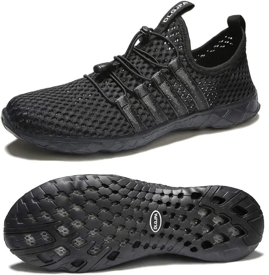DLGJPA Men's Quick Drying Water Shoes Lightweight Sport Aqua Walk Shoes