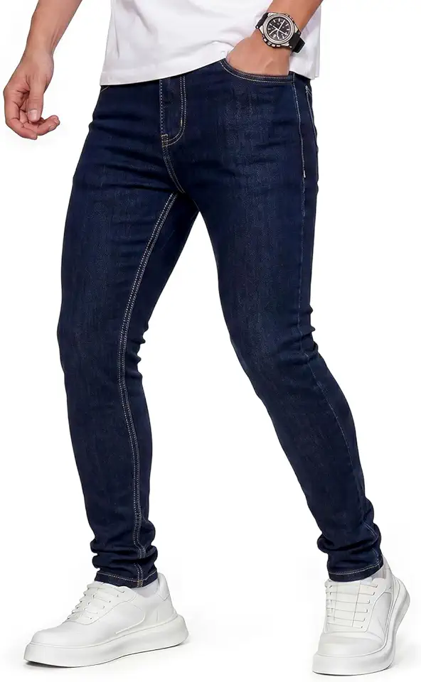 GINGTTO Mens Skinny Jeans Stretch Denim Jeans for Men