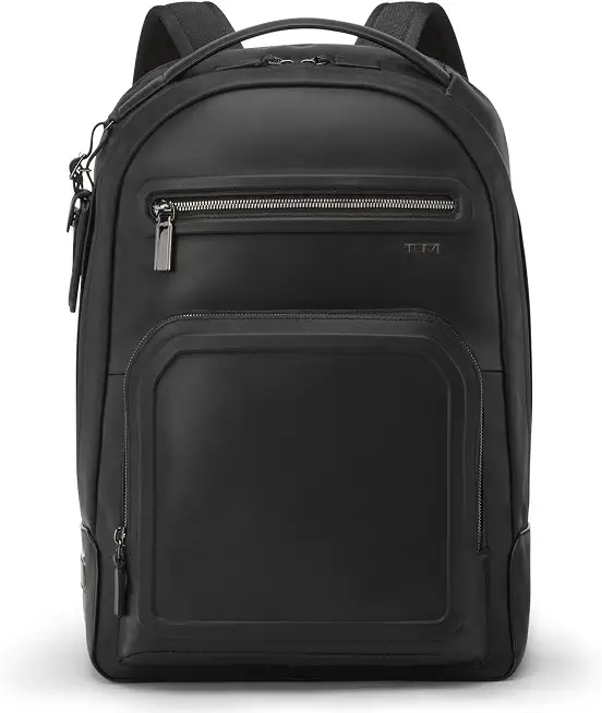 TUMI Harrison Warren Backpack, 15-Inch Laptop Backpack, Black Bombe