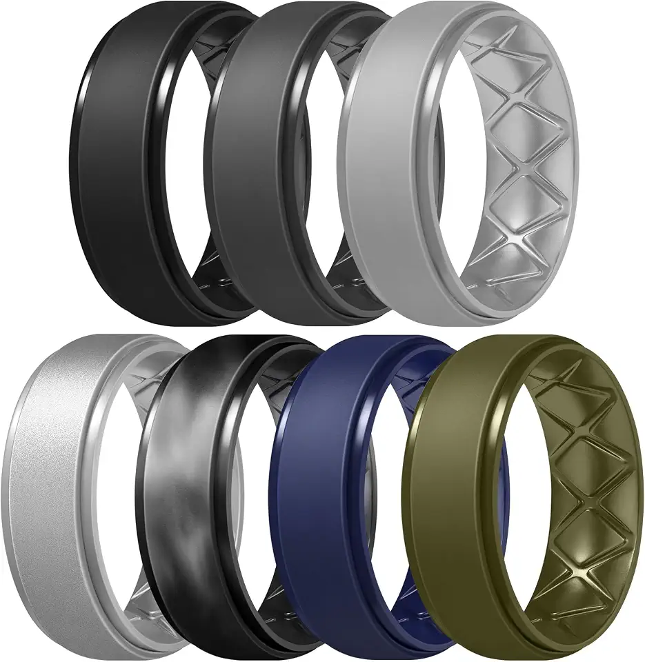 Men's Silver Minimalist Band Ring