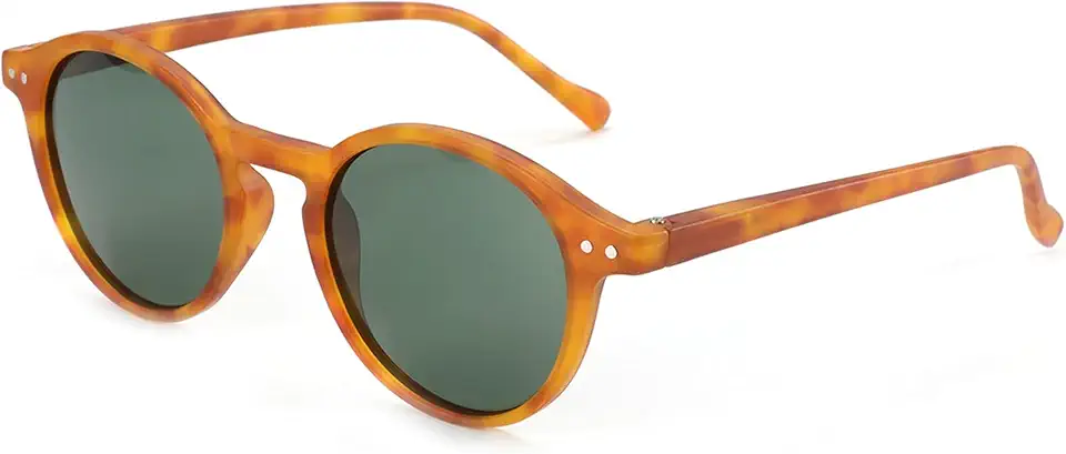 ZENOTTIC Polarized Round Sunglasses, Stylish Sunglasses for Men and Women Retro Classic, Multi-Style Selection