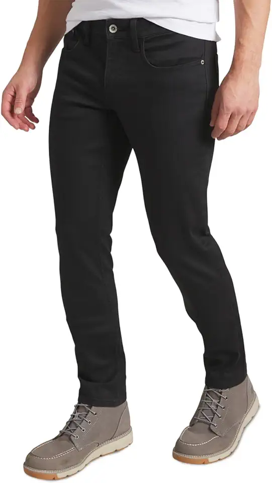 Weatherproof Vintage Mens Jeans Slim Fit - Super-Soft Stretch Denim Pants | Men's Straight Leg Jean with All-Way Stretch