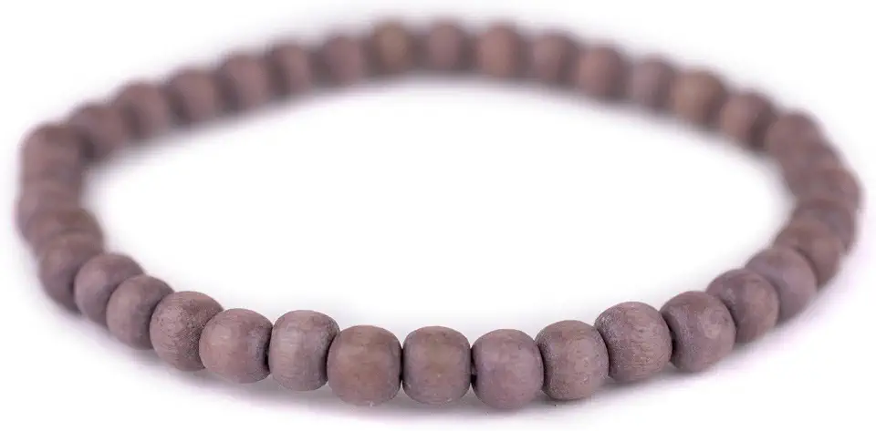 Wood Bead Bracelet