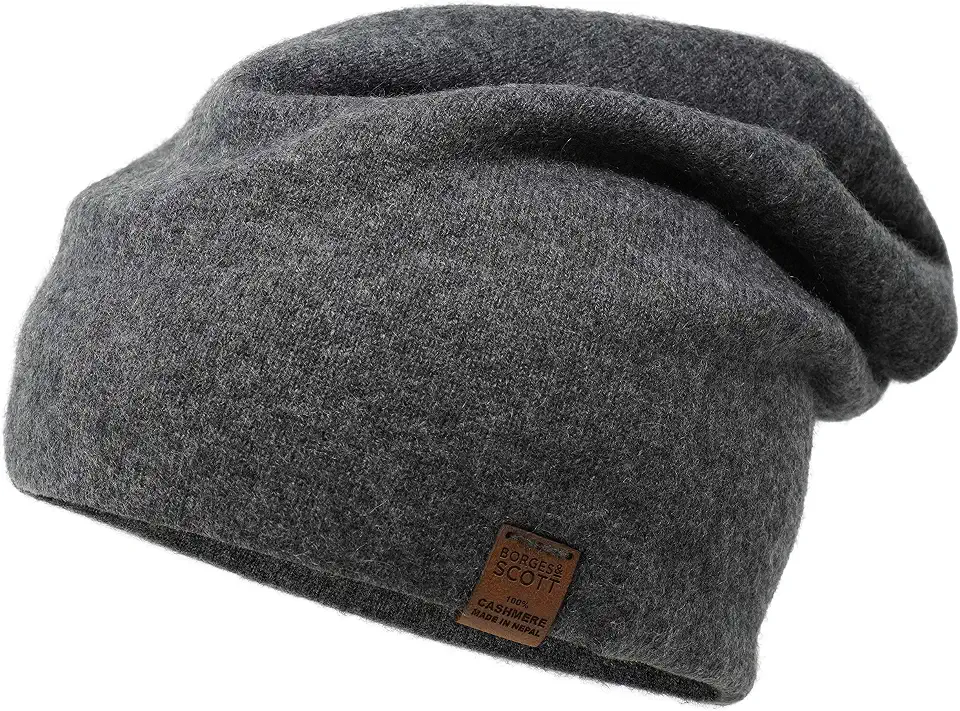 Borges & Scott The Aspen - Double Layer Beanie Hat - 100% Cashmere - Made in Nepal