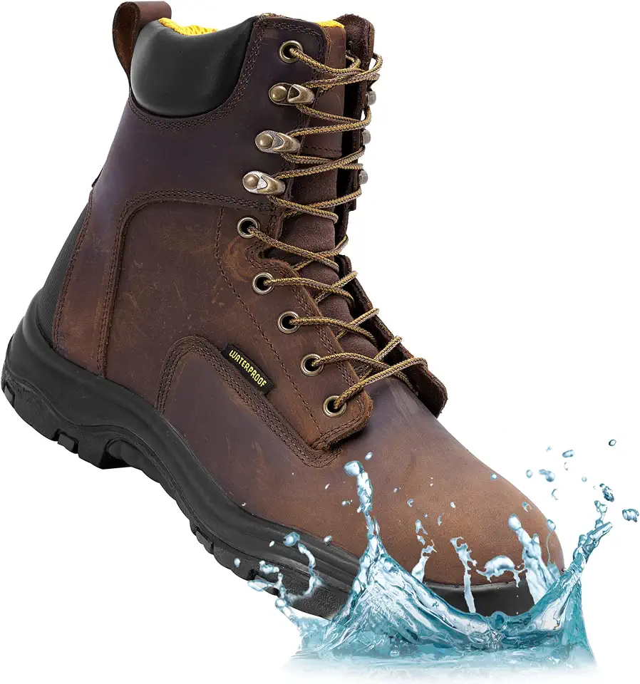 EVERBOOTS Men's Waterproof Work Boots, Lightweight Boots