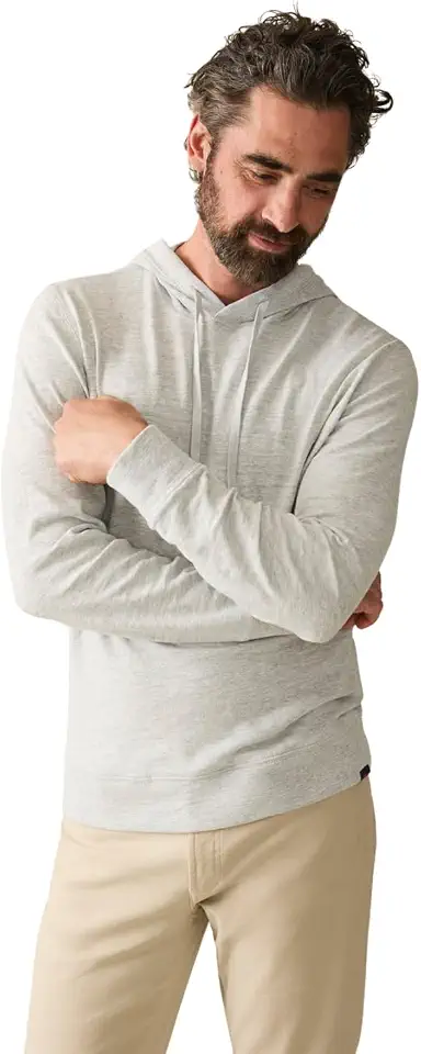 Faherty Men's Sunwashed Slub Hoodie