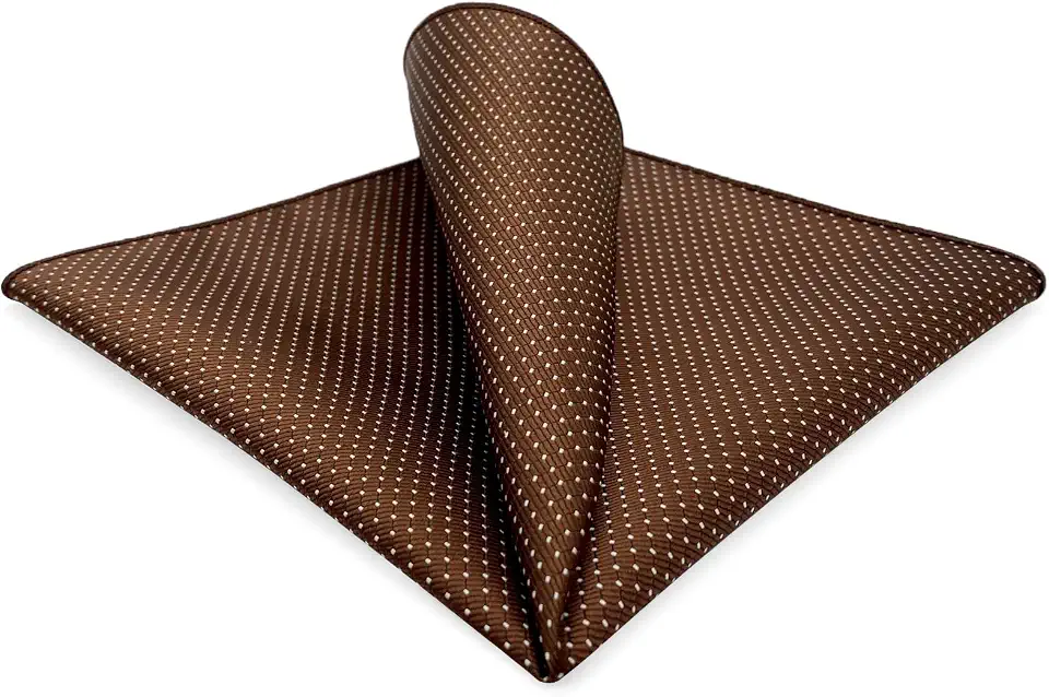 S&W SHLAX&WING Pocket Squares for Men Dots Dotty Handkerchiefs Wedding Prom