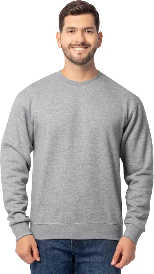 Men's Heather Grey Crewneck Sweatshirt