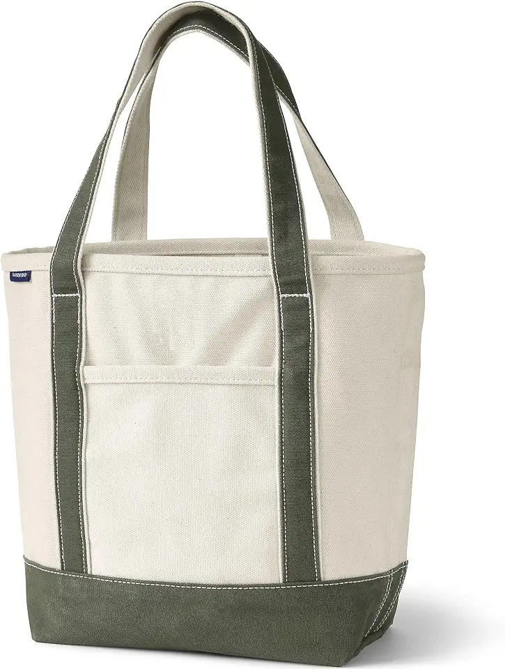 Lands' End Open Canvas Tote