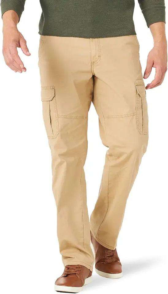 Wrangler Men's Relaxed Fit Stretch Cargo Pant