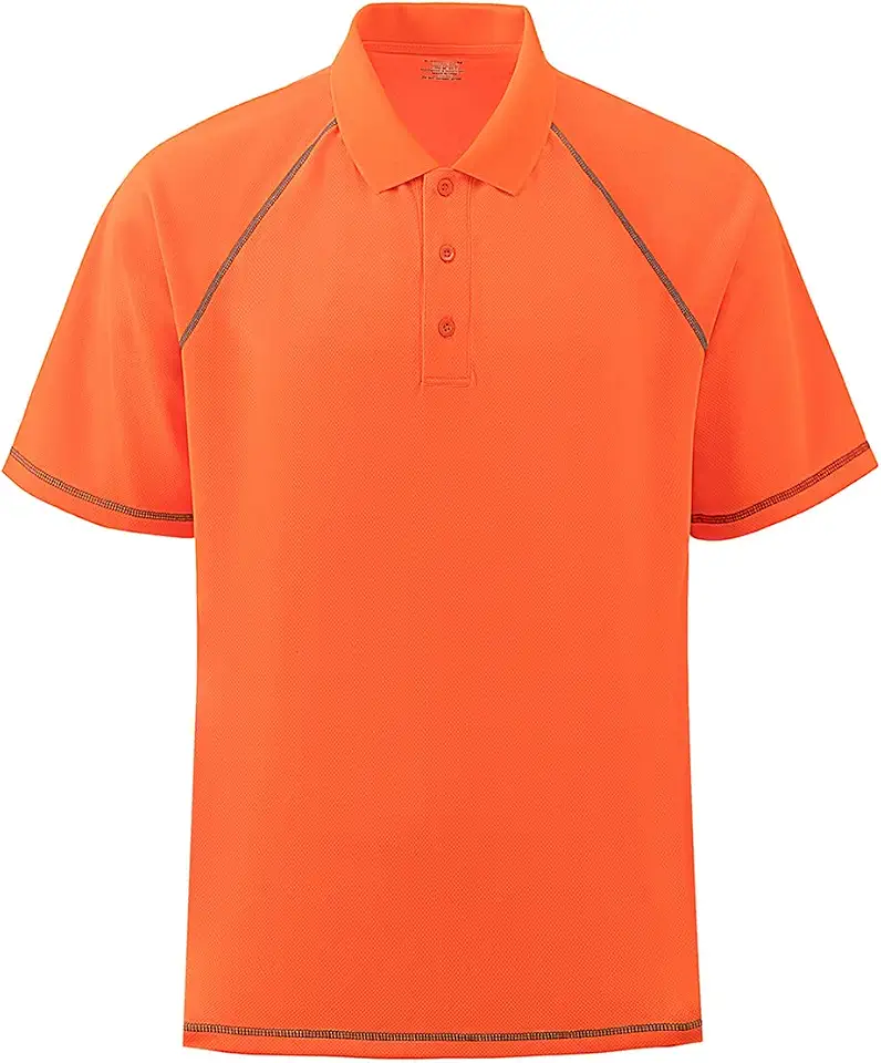 Corna Men's Golf Polo Shirts Short Sleeve Quick Dry Fit Moisture Wicking Running Athletic Big & Tall Performance Golf Shirts