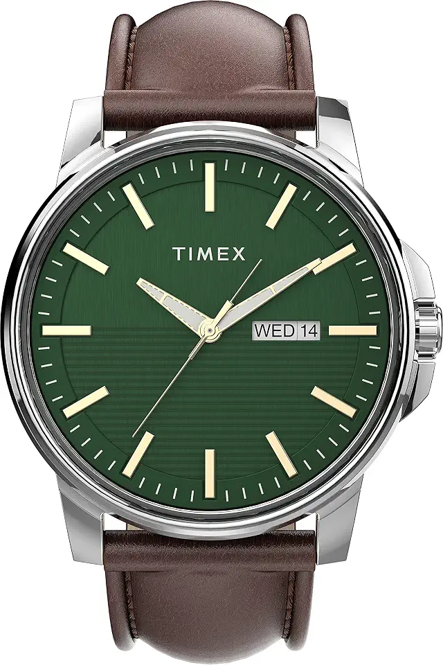 Timex Men's Classics 45mm Leather Strap Watch