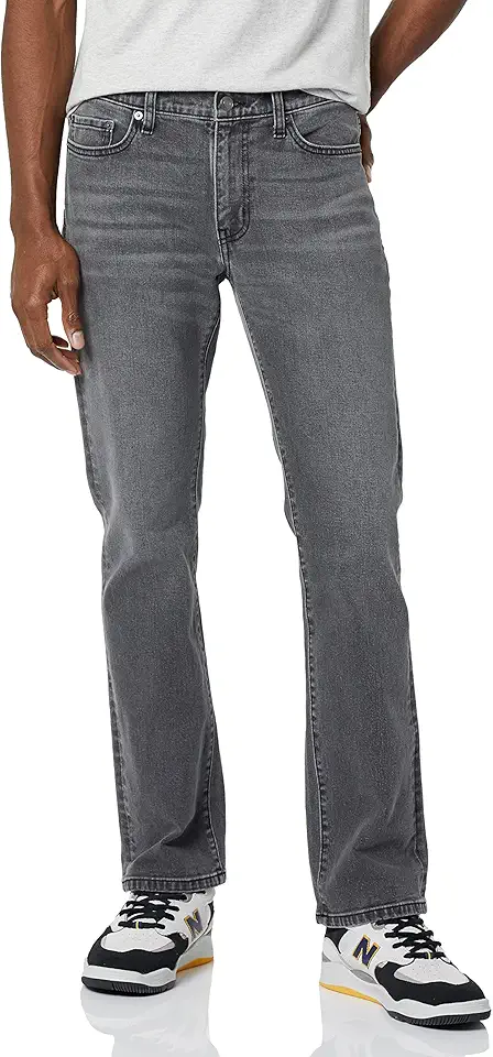 Amazon Essentials Mens Jeans, Slim Fit Stretch, Bootcut - Discontinued Colors