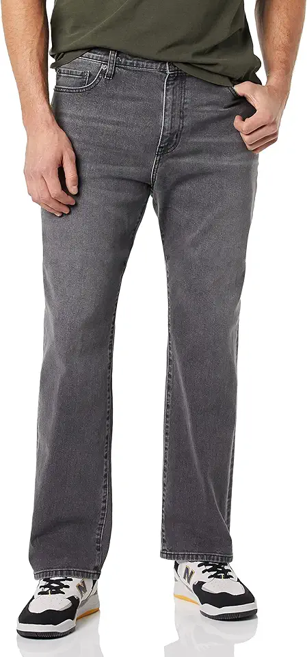 Amazon Essentials Men's Straight-Fit Bootcut Jean - Discontinued Colors