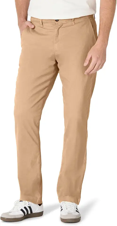 Men's Relaxed Fit Khaki Chinos
