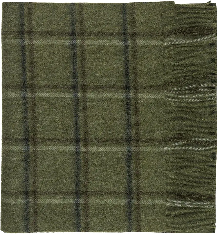 Oxfords Cashmere 100% Lambswool Tartan Plaid Scarf