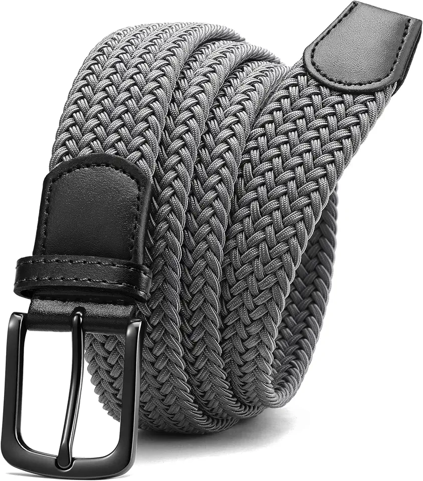 Global Recycled Standard CHAOREN Stretch Belt for Men - Elastic Belt for Golf & Casual Wear