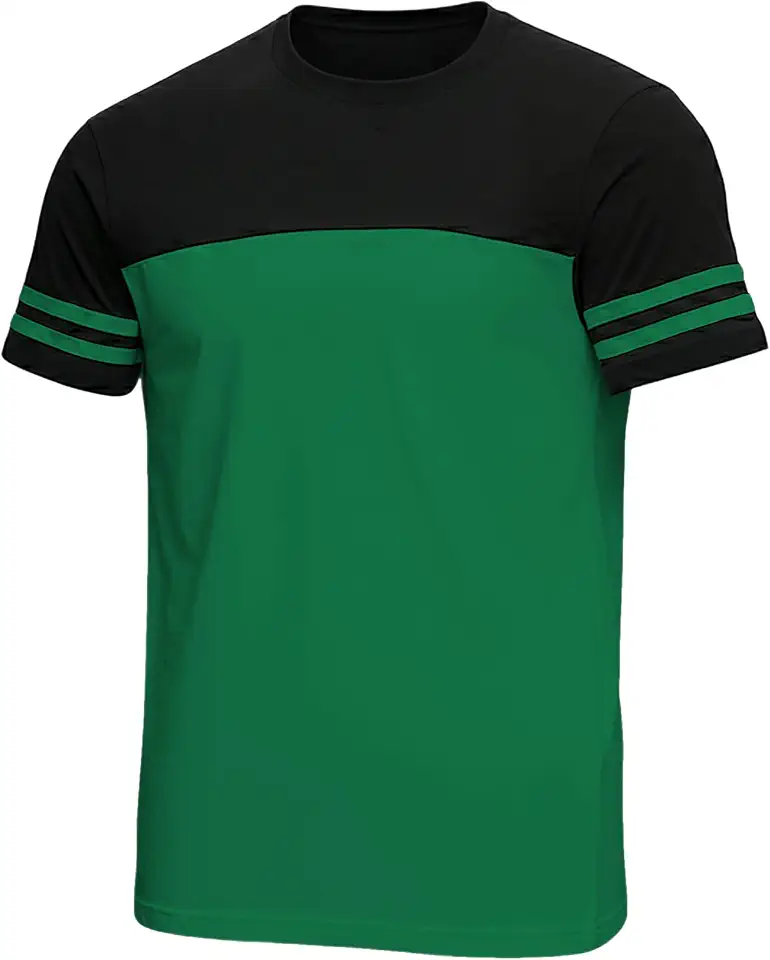 Decrum Mens Short Sleeve Crew Neck Striped T Shirts