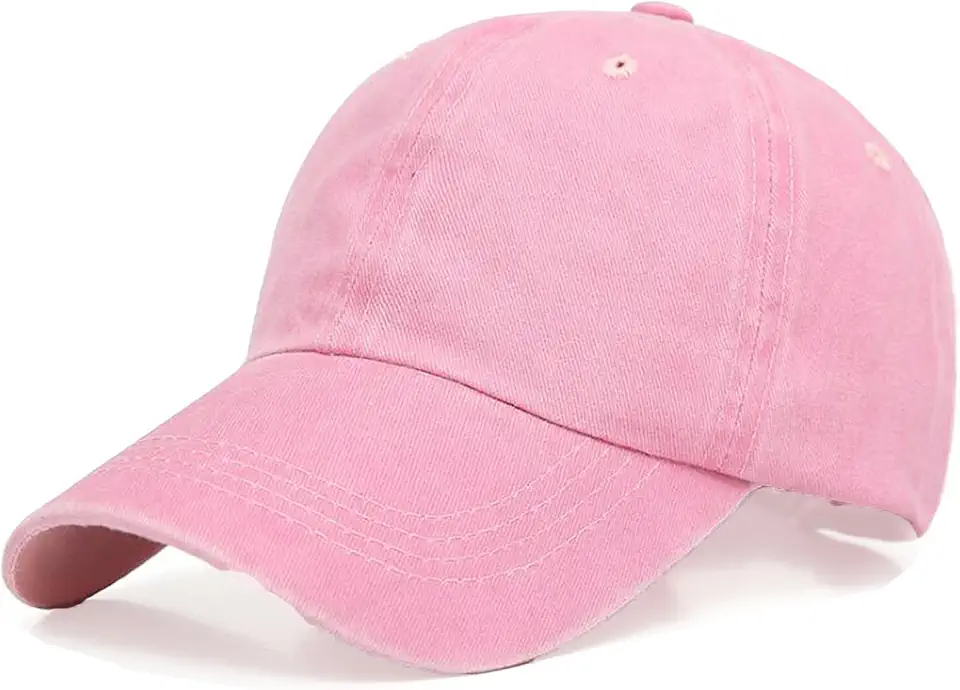 Men's Dusty Rose Washed Baseball Cap