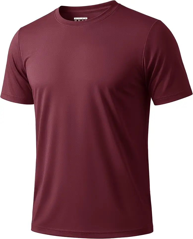 KEFITEVD Men's UPF 50+ Sun Protection Short Sleeve Rash Guard Swim Shirts