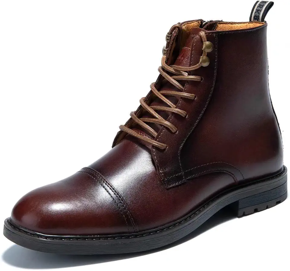 Arkbird Men's Chukka Boots Genuine Leather Ankle Boot for Men Classic Casual Oxford Style Footwear