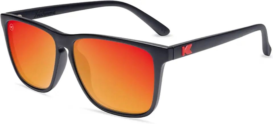 Knockaround Fast Lanes Square Polarized Sunglasses for Men & Women - UV400