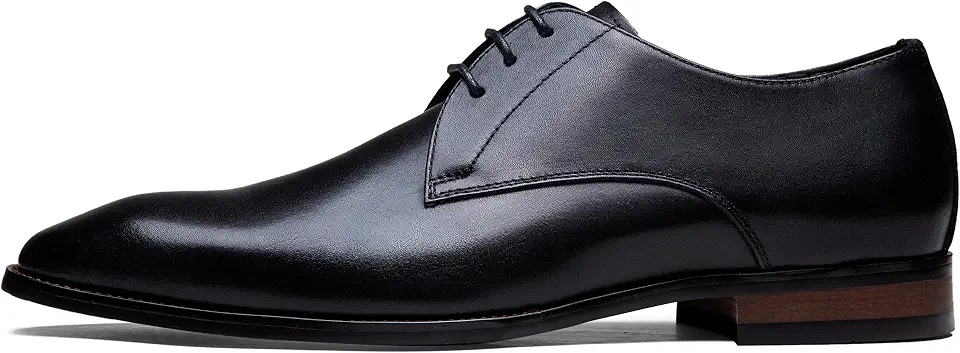 Jousen Men's Dress Shoes Leather Wingtip Oxford Shoes