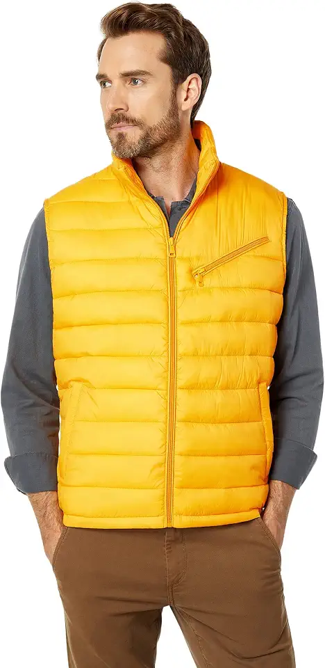 Cole Haan Men's Quilted Puffer Vest Coat