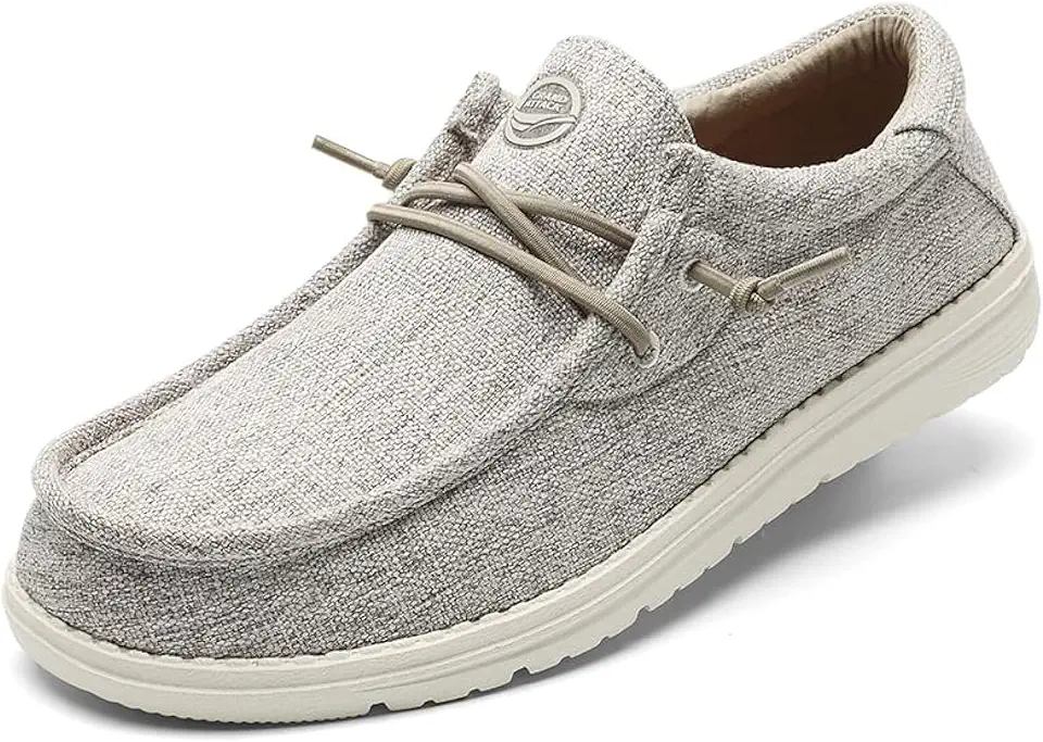 Grand Attack Men's Mesh Slip On Shoes Lightweight Casual Loafers