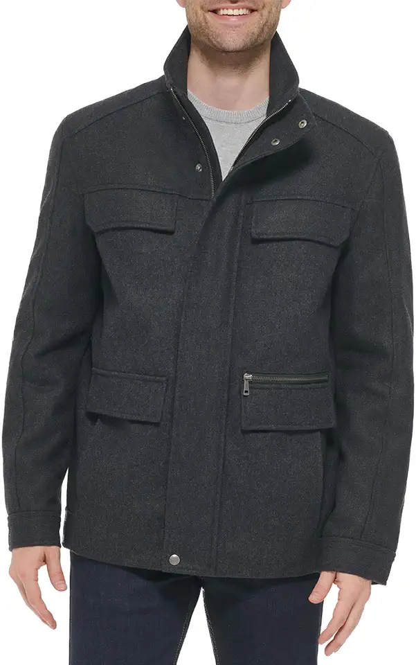 Cole Haan Men's Field Multi-pocket Coat