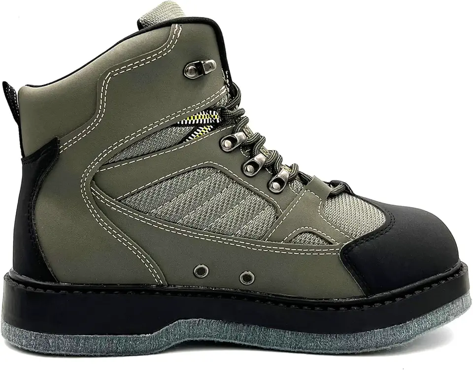 Men's Felt Sole Wading Fishing Boots
