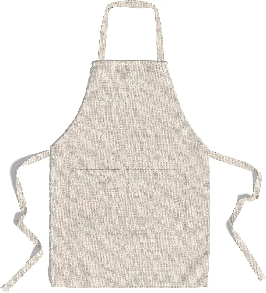 Chefs Aprons | Cooking Baking Grilling for Home Restaurant | Premium Kitchen Aprons with Double Pocket for Men Women