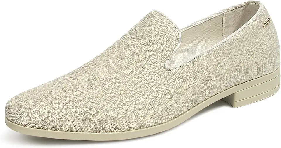 UUBARIS Mens Dress Loafers Tuxedo Suit Slip on Shoes