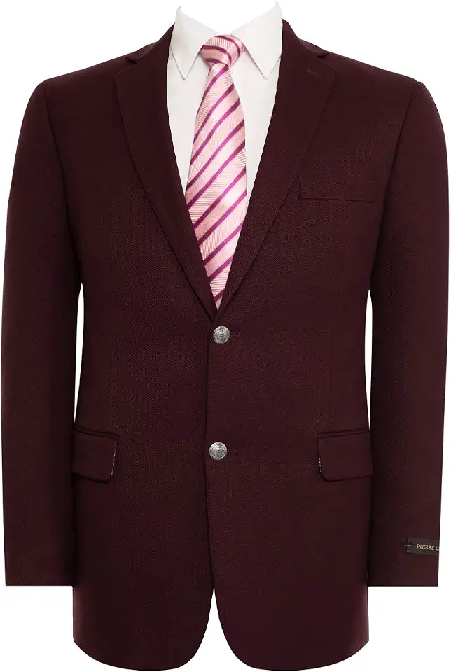 Men's Blazer Classic Fit Stretch Suit Jacket Big & Tall | 2-Button Design Suitable for Office Wear, Business Casual, Weddings, Parties, Dinners and Formal Occasions