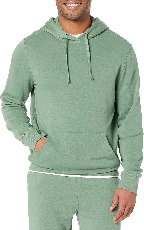 Men's Sage Green Fleece Hoodie