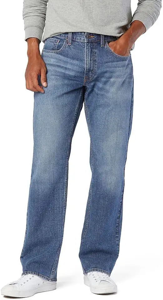 Levi Strauss Signature Gold Men's Relaxed Fit Flex Waistband Jeans (Available in Big & Tall)