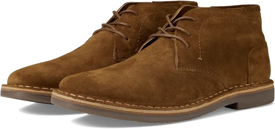 Steve Madden Men's Hestonn Chukka, Tobacco Suede, 10.5