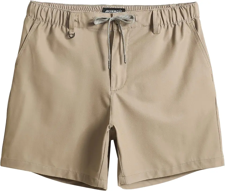 Global Recycled Standard maamgic Men's 5/7 Inch Casual Classic Fit Golf Shorts Quick Dry 5-Pocket