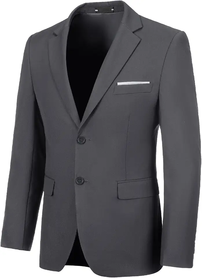 Blazer for Men Casual Mens Suit Jacket Slim Fit Men's Suit Outfit Notch Lapel Men's Sport Coats & Blazers