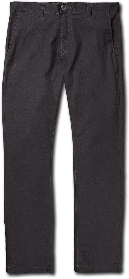 Volcom Mens Frickin Modern Stretch Chino Pant – Everyday Wear Slim Fit Stretch Twill Pants