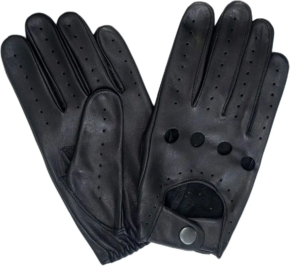 Driving Gloves for Men - Mens Leather Car Gloves