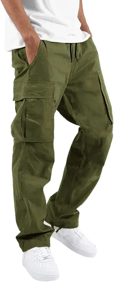 Men's Olive Fatigue Pants